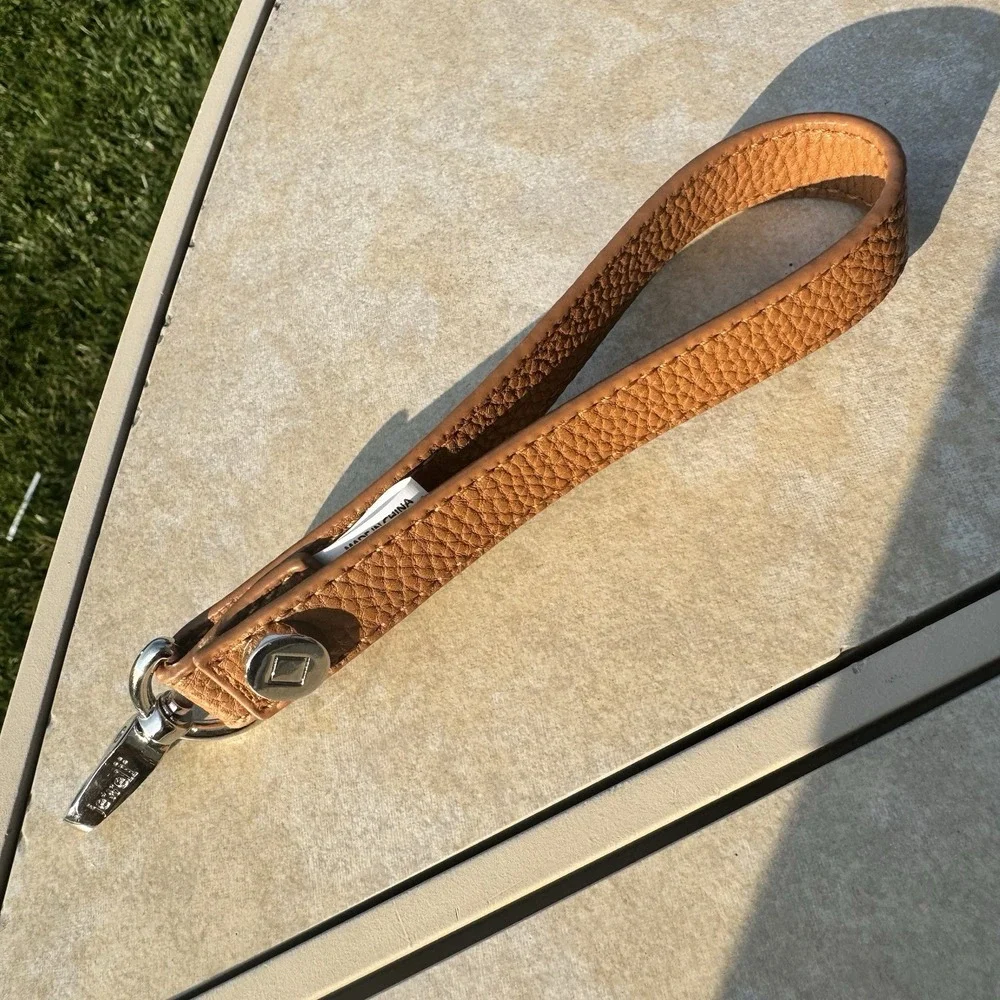Thirty One 31 Wristlet Strap ~ Caramel / Camel Colored